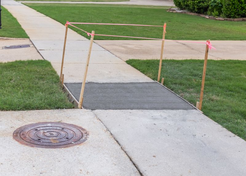 Cracked Sidewalk Repair in Des Moines, IA