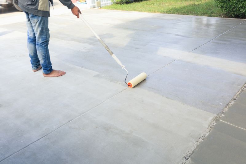 Local Concrete Garage Resurfacing pros at work